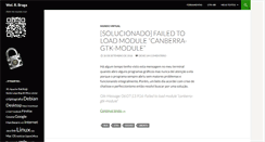 Desktop Screenshot of blog.welrbraga.eti.br